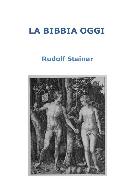LA BIBBIA OGGI (o.o. 68a) - Rudolf Steiner - copertina